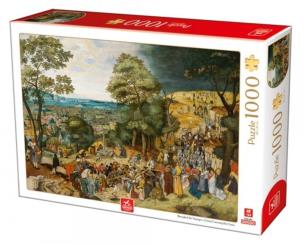 Opakowanie Puzzle 1000 Chrystus niosący krzyż