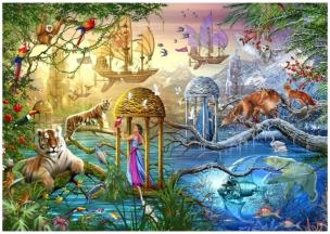 Opakowanie Puzzle 1000 Shangri La Ciro Marchetti