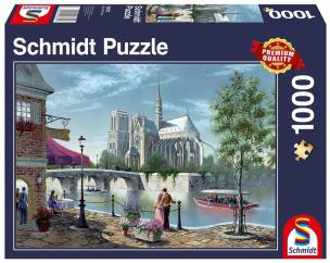 Opakowanie Puzzle PQ 1000 Katedra Notre Dame Paryż G3