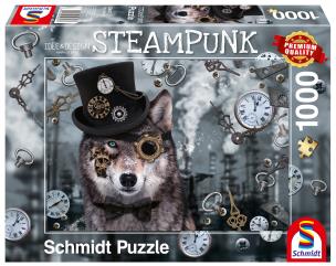 Opakowanie Puzzle PQ 1000 Wilk (Steampunk) G3