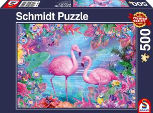 Opakowanie Puzzle PQ 500 Flamingi G3