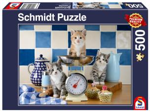 Opakowanie Puzzle PQ 500 Koty w kuchni G3