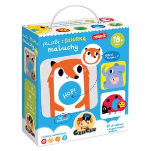 Opakowanie Puzzle z dziurką Maluchy