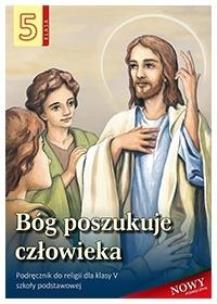 Okładka książki Religia SP 5 ćw. Bóg poszukuje człowieka w.2020