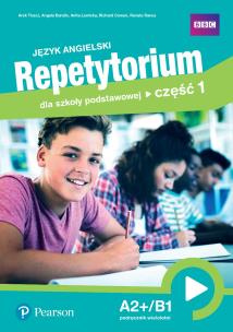 Okładka książki Repetytorium j. ang. klasa 7 A2+/B1 SB PEARSON