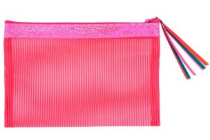 Opakowanie Saszetka różowa transparentna