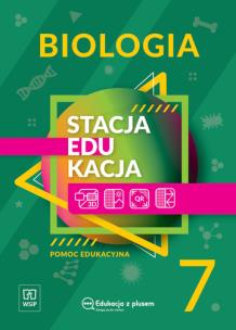 Okładka książki Stacja edukacja Biologia SP 7 WSiP