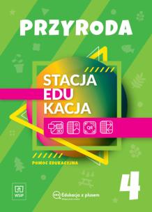 Okładka książki Stacja edukacja Przyroda SP 4 WSiP
