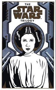 Okładka książki Star Wars Trilogy Leatherbound