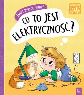 Świat małego Franka. Co to jest elektryczność?. Autor: Agata Giełczyńska-Jonik. Multiszop.pl Okładka książki Świat małego Franka. Co to jest elektryczność?