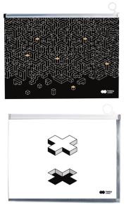 Opakowanie Teczka B5 PP z suwakiem Just mix HAPPY COLOR