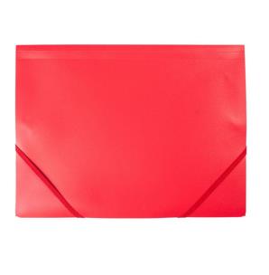 Opakowanie Teczka plastikowa z gumką czerwona D.RECT