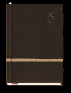 Opakowanie Terminarz 2021 Asesor MiP ciemny brąz