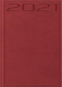 Opakowanie Terminarz 2021 B7 Print czerwony