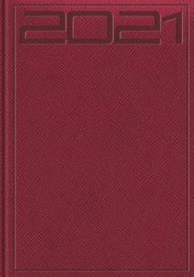 Opakowanie Terminarz 2021 B7 Print Special bordowy