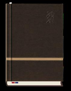 Opakowanie Terminarz 2021 Konsul MiP ciemny brąz