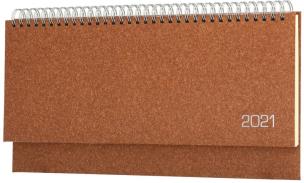 Opakowanie Terminarz 2021 Leżący Natura Brąz