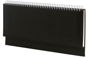 Opakowanie Terminarz 2021 Leżący Vivella Czarny