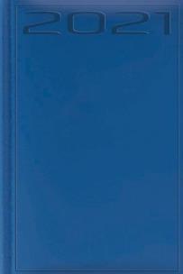Opakowanie Terminarz 2021 Standard B6 print niebieski