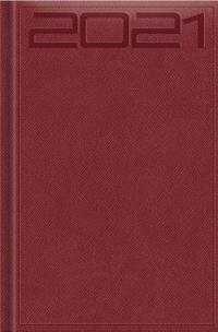 Opakowanie Terminarz 2021 Standard B6 Print Specjal bordowy