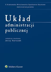 Okładka książki Układ administracji publicznej