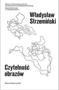 Okładka książki Władysław Strzemiński. Czytelność obrazów