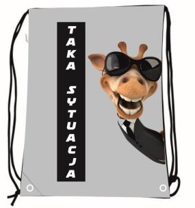 Opakowanie Worek szkolny plecak WR1036 Taka sytuacja MESIO