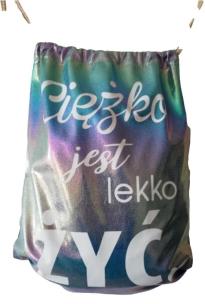 Opakowanie Worek szkolny plecak WR1059 Ciężko jest MESIO