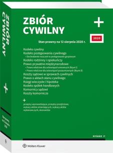 Okładka książki Zbiór cywilny PLUS
