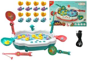 Opakowanie Zestaw do łowienia rybek na Baterie Niebieski