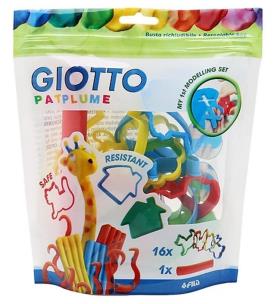 Opakowanie Zestaw foremek do plasteliny 16szt + wałeczek