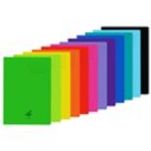 Opakowanie Zeszyt PP Narcissus A5 16k linia 80gsm  pakiet 4 sztuki