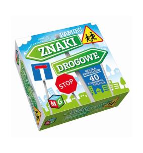 Znaki drogowe - Pamięć. Wydawca: MULTIGRA. Multiszop.pl Opakowanie Znaki drogowe - Pamięć