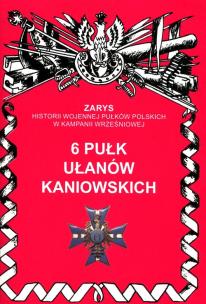 Okładka książki 6 pułk ułanów kaniowskich