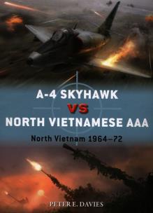 Okładka książki A-4 Skyhawk vs North Vietnamese AAA