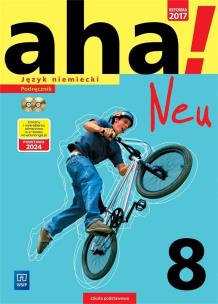 aha! Neu. Język niemiecki. Podręcznik. Klasa 8 (z 2 CD audio)
Szkoła podstawowa. Autor: Tkaczyk Krzysztof, Potapowicz Anna. Multiszop.pl Okładka książki aha! Neu. Język niemiecki. Podręcznik. Klasa 8 (z 2 CD audio)
Szkoła podstawowa