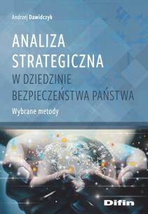 Okładka książki Analiza strategiczna w dziedzinie bezpieczeństwa
