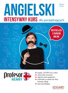 Okładka książki Angielski. Intensywny kurs dla początkujących. Profesor Henry