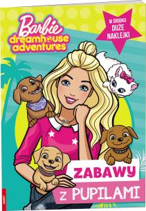 Okładka książki Barbie dha Zabawy z pupilami STX-1201