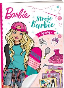 Okładka książki Barbie stroje Barbie sporty ROB1103