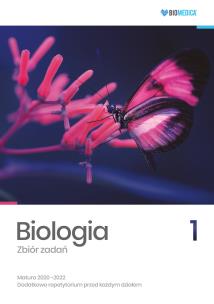 Okładka książki Biologia. Zbiór zadań. Matura 2020-2022 T.1