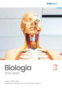 Okładka książki Biologia. Zbiór zadań. Matura 2020-2022 T.3