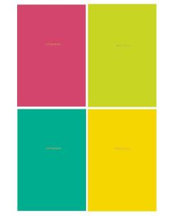 Opakowanie Brulion B5/80K kratka Color mood ASTRA