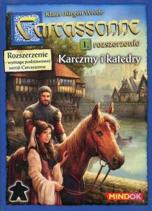Carcassonne 1 - Karczmy i katedry Edycja 2. Wydawca: Bard Centrum Gier. Multiszop.pl Opakowanie Carcassonne 1 - Karczmy i katedry Edycja 2