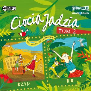Okładka książki CD MP3 Rzym. Rio. Ciocia Jadzia. Tom 2