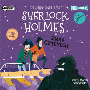 Okładka książki CD MP3 Znak czterech. Sherlock Holmes. Tom 2