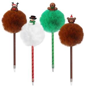 Opakowanie Długopis z pomponem Święta mix (24szt)