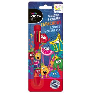 Opakowanie Długopis zapachowy 8 kolorów Kidea D8ZKA