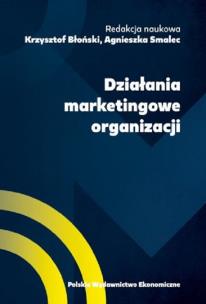 Okładka książki Działania marketingowe organizacji