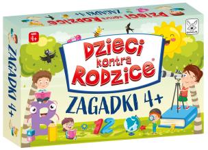 Opakowanie Dzieci kontra Rodzice. Zagadki 4+